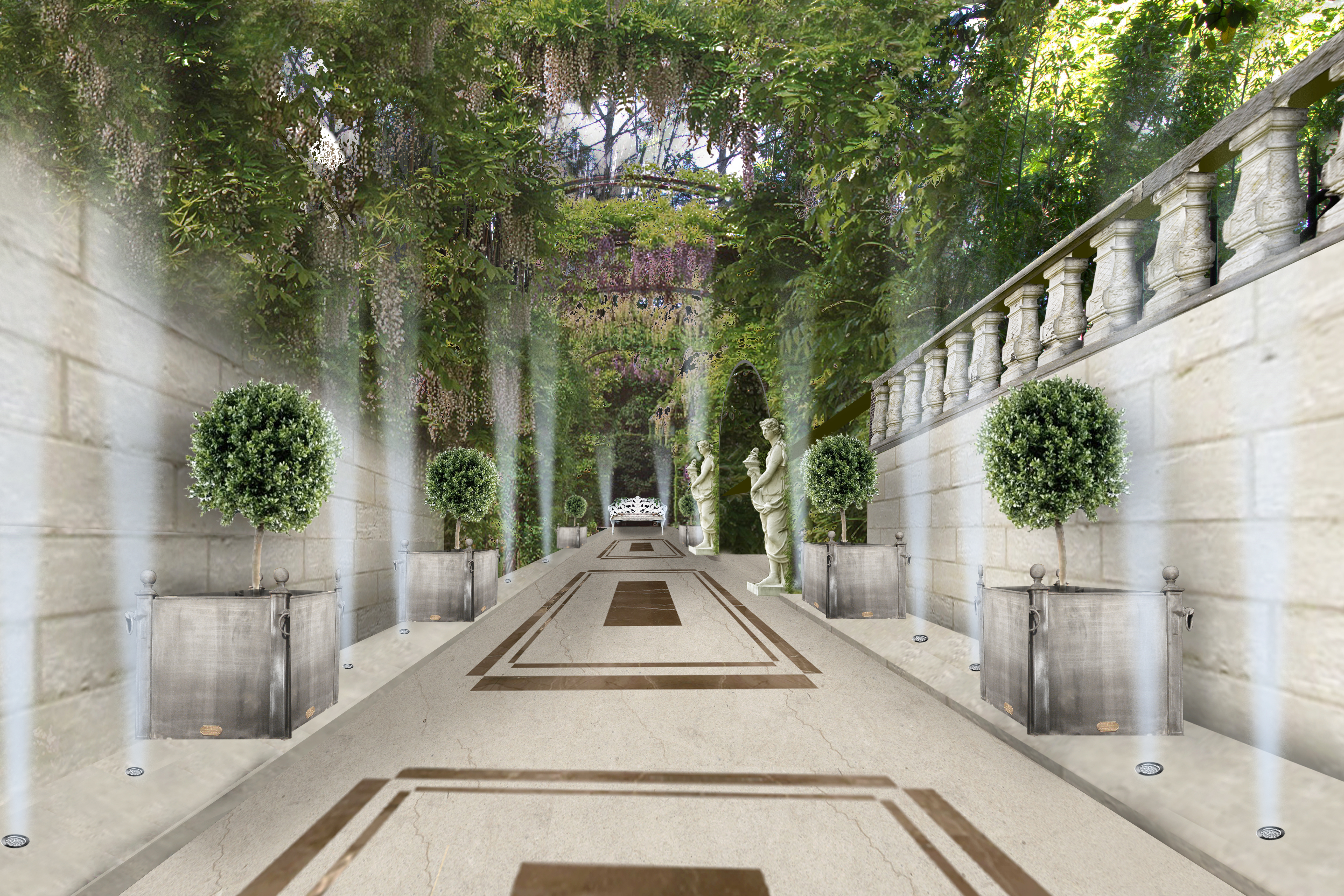paysagiste luxe paris jardin prestige haut de gamme sebastien habert